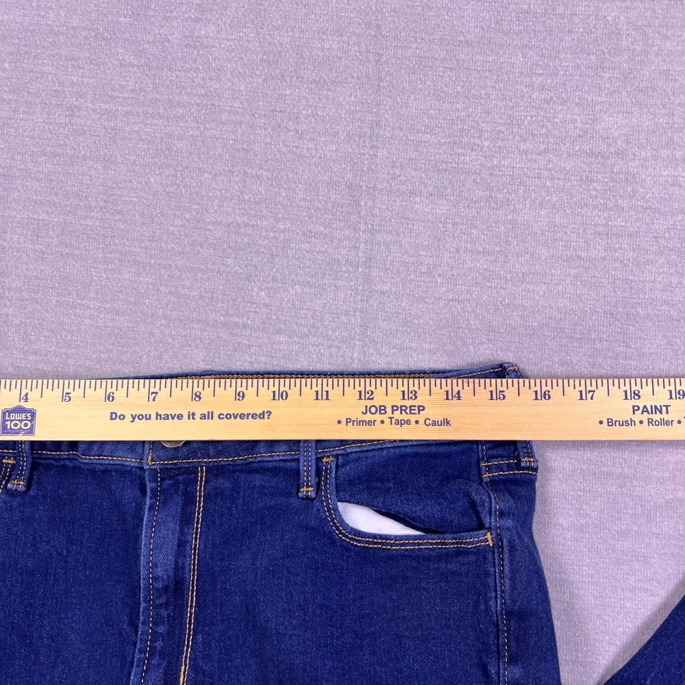 Old Navy Wow Boot-Cut Mid-Rise Jeans Womens‎ 12 Blue Denim Stretch - Picture 6 of 11